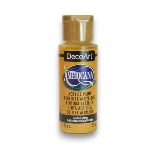 DecoArt Americana Acrylic - Golden Straw (2oz)