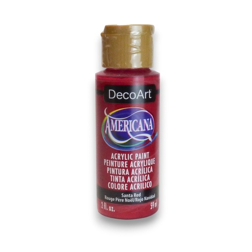 DecoArt Americana Acrylic - Santa Red (2oz)