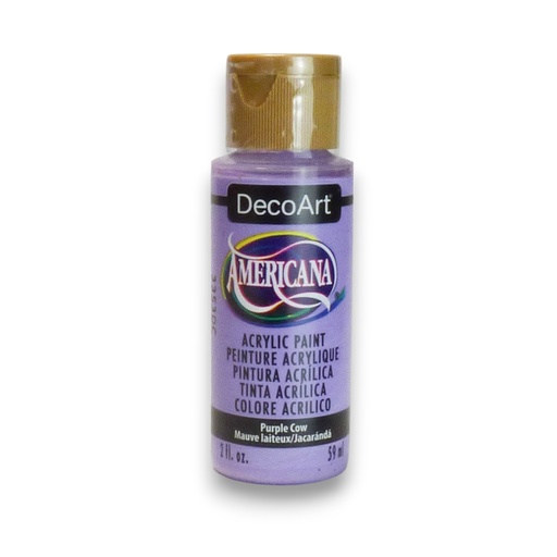 DecoArt Americana Acrylic - Purple Cow (2oz)