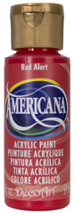 DecoArt Americana Acrylic - Red Alert (2oz)