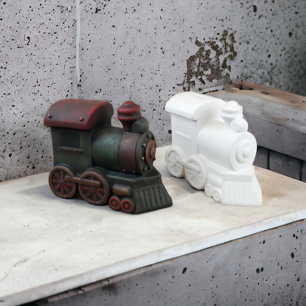 Kid stuff Train Money Box (carton of 6) | Country Love Crafts