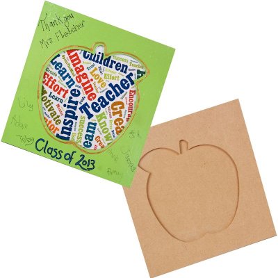 Pronty Crafts - MDF Apple Frame - 4cm
