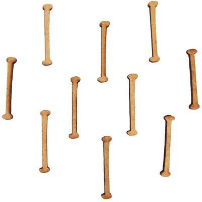 Pronty Crafts - MDF Number 1 - 2.8cm (10pk)