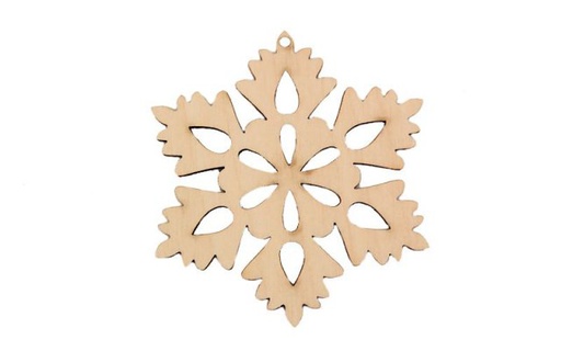Pronty Crafts - Plywood Snowflake