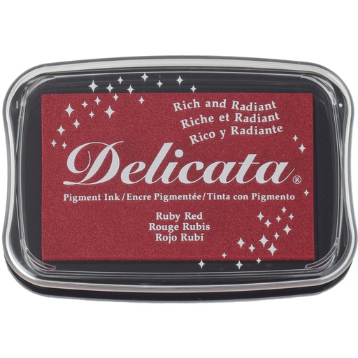 Delicata Ink Pad - Ruby Red