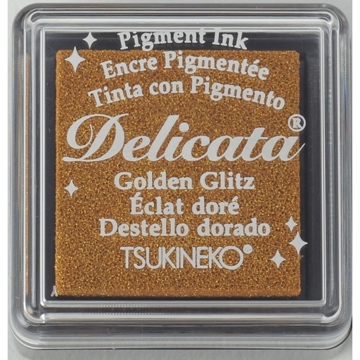 Delicata Ink Pad - Golden Glitz (Small)
