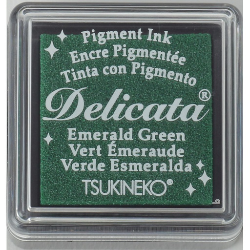 Delicata Ink Pad - Emerald Green (Small)