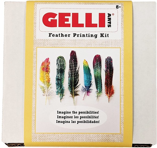 Gelli Arts® Feather Printing Kit