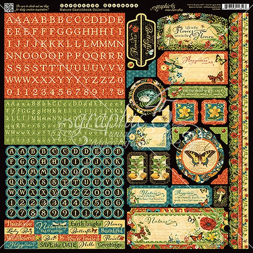 Nature Sketchbook Sticker