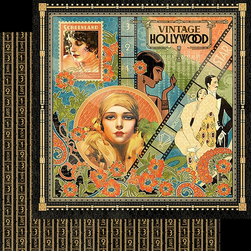 Vintage HollywoodSold in Packs of 10 Sheets