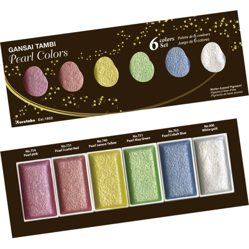 Gansai Tambi Pearl Colours 