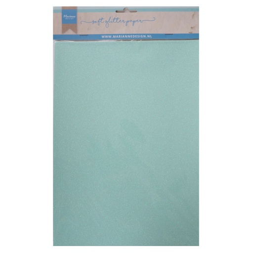 Marianne Designs - Soft Glitter Paper - Mint