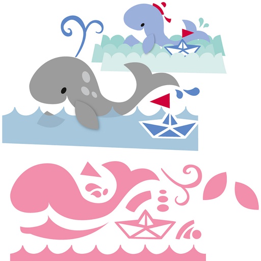 Marianne Designs - Eline's Whale die set