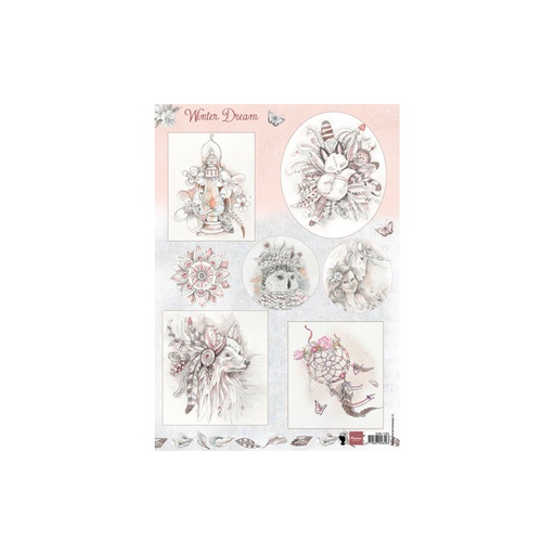 Winter Dream - Pink Sold in Packs of 10