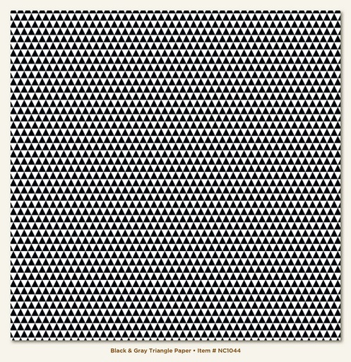 Black & Gray Triangle Paper