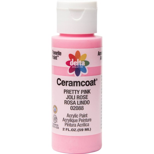 Pretty Pink Delta Ceramcoat 2oz