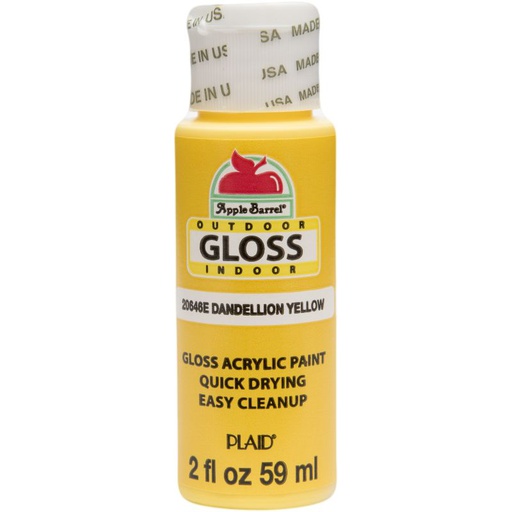 Dandelion Yellow Apple Barrel Gloss - 2oz