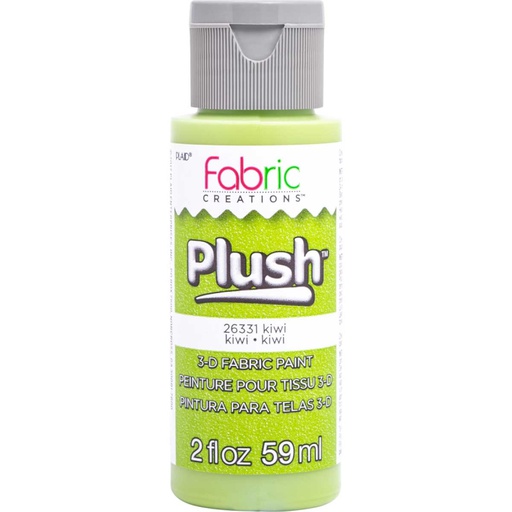 Kiwi Plush 3D Fabric Paint 2oz