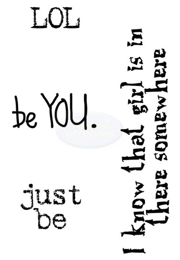 Polkadoodles Be You stamp set