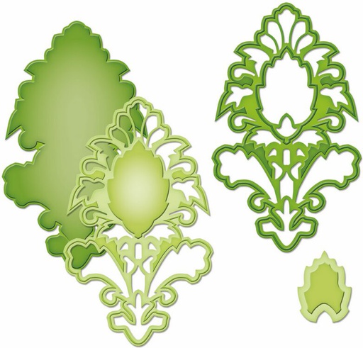 Spellbinders Die D-Lites - Medallion Six