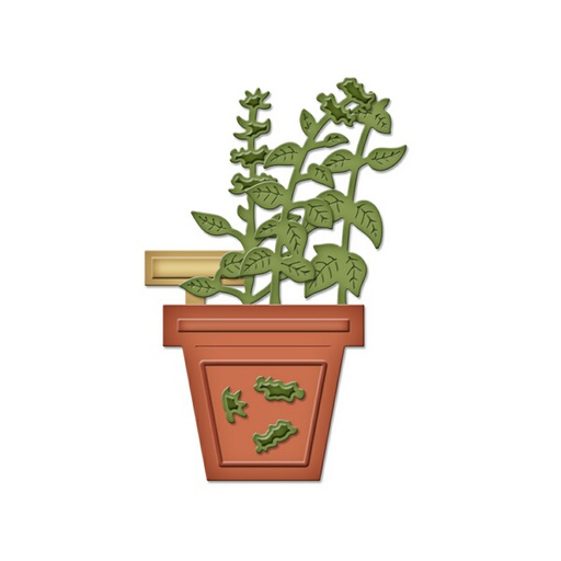 Spellbinders Die D-Lites - Basil