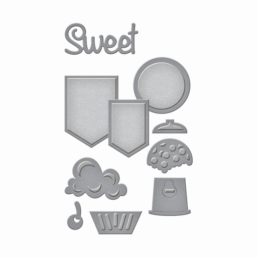 Spellbinders Die D-Lites - Sweet Set