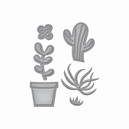 Spellbinders Die D-Lites - Succulent Garden