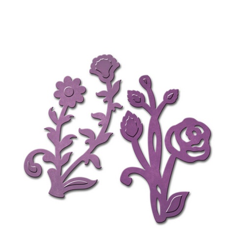 Spellbinders Die D-Lites - Daisies and Roses