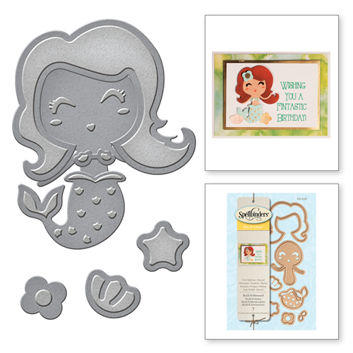 Spellbinders Die D-Lites - Build-A-Mermaid