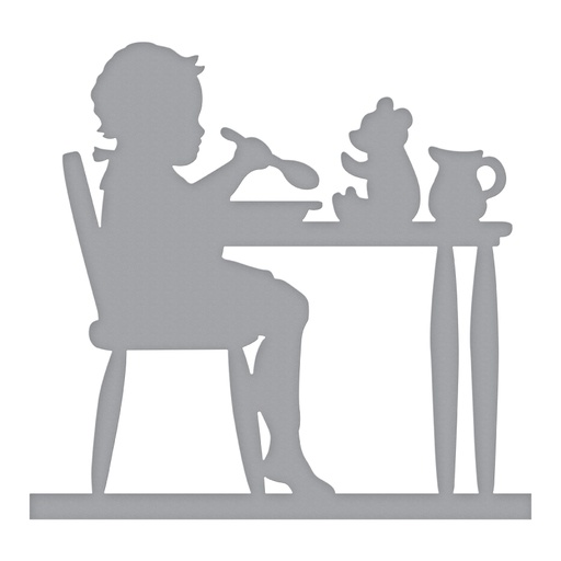 Spellbinders Shapeabilities - Me and Teddy