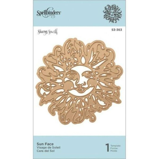 Spellbinders Die D-Lites - Sun Face