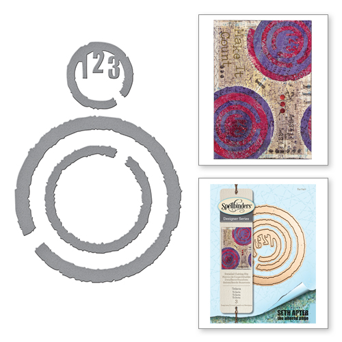 Spellbinders Seth Apter - The Altered Page - Trifecta