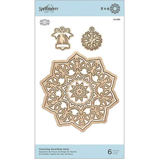Spellbinders Shapeabilities - Charming Snowflake Doily 