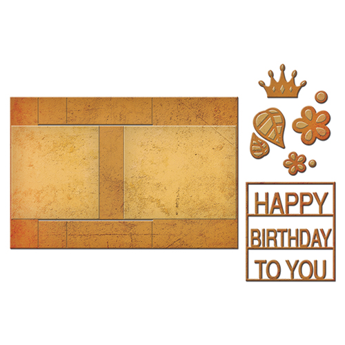 Spellbinders Card Creator - Decorated Birthday