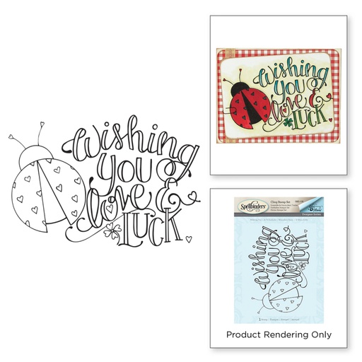 Spellbinders Wishing You stamp set