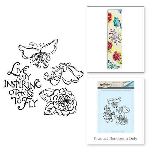 Spellbinders Inspiring Others stamp set