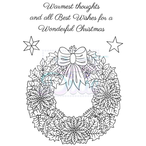 Sweet Dixie Floral Christmas Wreath