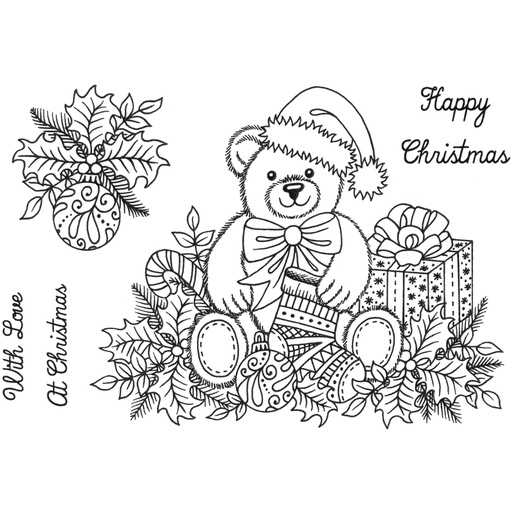 Sweet Dixie Christmas Teddy