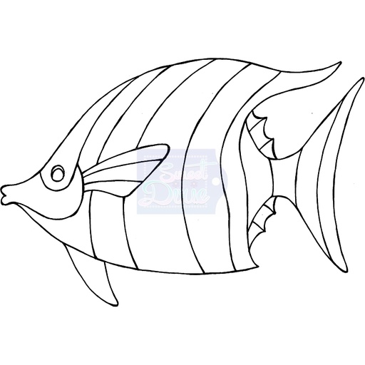 Sweet Dixie Zendoodle Fish by Lindsay Mason
