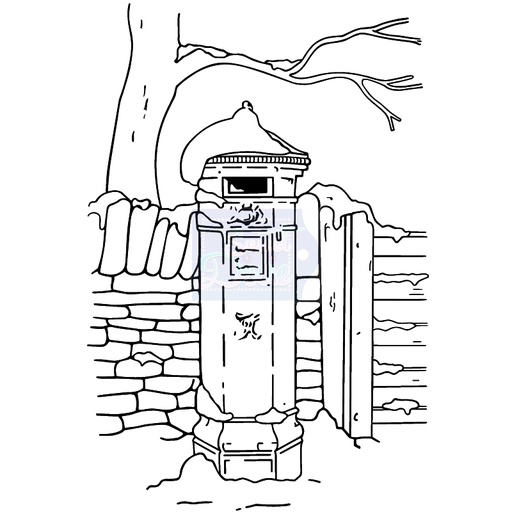 Sweet Dixie Last Post stamp set by Sharon Callis