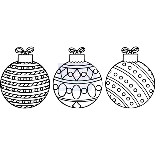 Sweet Dixie Funky Baubles stamp set by Sharon Callis