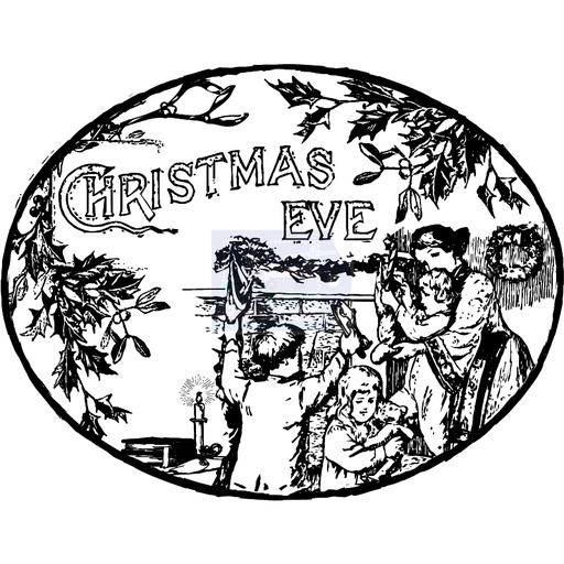 Sweet Dixie Christmas Eve Stamp by Sharon Callis