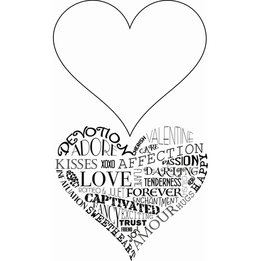 Sweet Dixie Typography Heartfelt stamp set by Sharon Callis