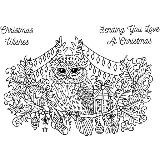 Sweet Dixie Owl Be Ready For Christmas
