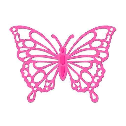 Sweet Dixie Butterfly die set