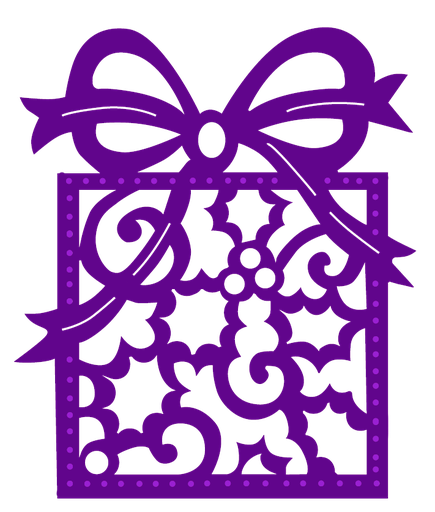 Sweet Dixie Christmas Present die set