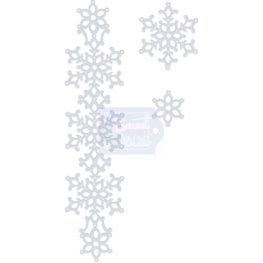 Sweet Dixie Snowflake Border Sdie set