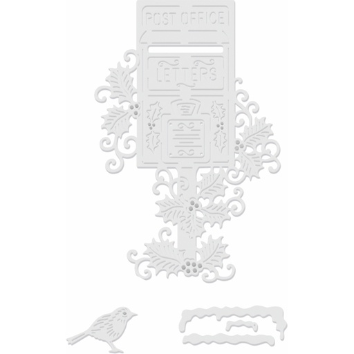 Sweet Dixie Christmas Post Box die set