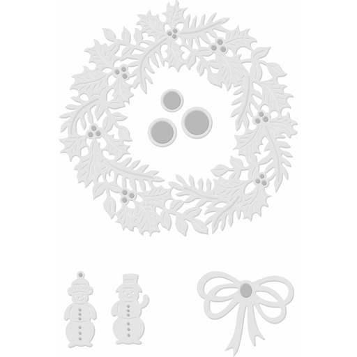 Sweet Dixie Wreath & Embellishments die set