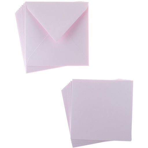 Sweet Dixie Pink Square Card & Envelopes (10)